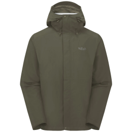 Чоловіча куртка Rab Downpour Jacket зелений