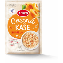 Каша Emco Вівсяна каша з абрикосами, 55 г