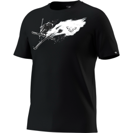 Чоловіча футболка Dynafit Graphic Co T-Shirt M чорний 0911 - black out/MUTE GRAB