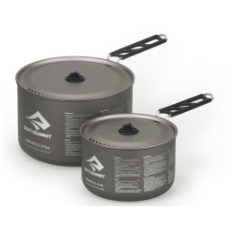 Sada nádobí Sea to Summit Alpha Pot Set 2.0 šedá Grey