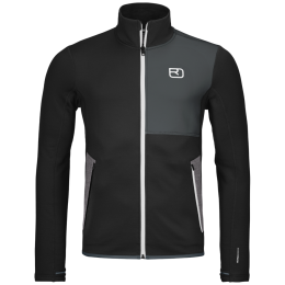 Чоловіча толстовка Ortovox Fleece Jacket M чорний Black Raven