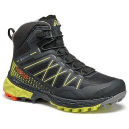 Дитяче туристичне взуття Asolo Tahoe Mid JR GTX чорний/жовтий black/safery yellow/B056