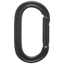 Карабін Black Diamond Oval Keylock чорний Black