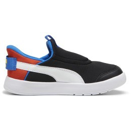 Дитячі черевики Puma Courtflex v3 SLIPTECH PS Black чорний/синій PUMA Black-PUMA White-Redmazing