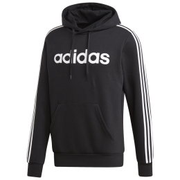 Чоловіча толстовка Adidas E 3S PO FL чорний Black/White