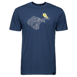 Чоловіча футболка Black Diamond M BD CAM TEE синій