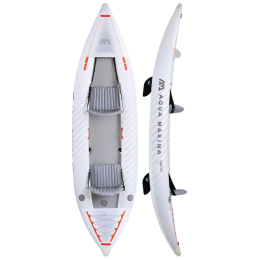 Надувний каяк Aqua Marina Halve Packayak™ сірий