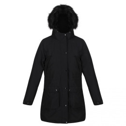 Жіноче пальто з підігрівом Regatta Voltera Parka чорний Black