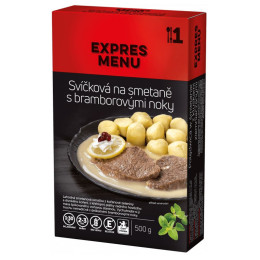 Готова їжа Expres menu Яловичина на соусі з галушками