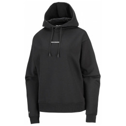 Жіноча толстовка Salomon Logo Hoodie W чорний DEEP BLACK