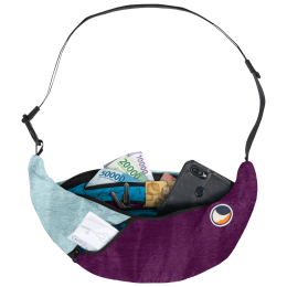Поясна сумка Ticket to the moon Upcycled Sling Bag фіолетовий Bag Peach / Cloud