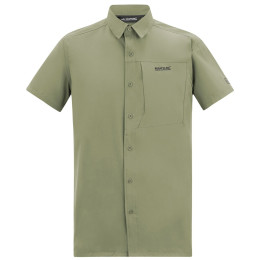 Чоловіча сорочка Regatta Anti-Insect Travel Light S/S Shirt зелений Light Sage