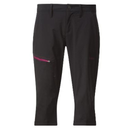 Жіночі 3/4 штани Bergans Moa Lady Pirate чорний Black/Cerise