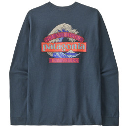 Чоловіча футболка Patagonia Long-Sleeved Great Waves Responsibili-Tee