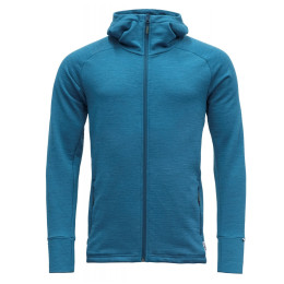 Чоловіча толстовка Devold Nibba Man Jacket W/Hood синій