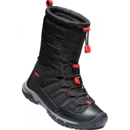 Дитячі черевики Keen Winterport Neo Dt Wp Children чорний/червоний