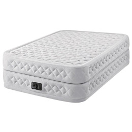 Матрац Intex Queen Supreme Air-Flow світло-сірий
