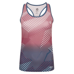 Жіноча велосипедна майка Dare 2b AEP Prompt Vest рожевий/синій
