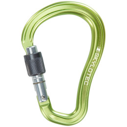 Карабін Skylotec Axis HMS SG (screw gate) зелений/сірий Green/Grey