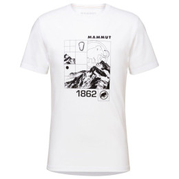 Чоловіча футболка Mammut Core T-Shirt Men Tiles білий white