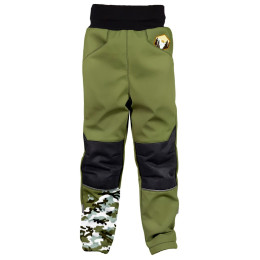 Дитячі софтшелові штани WAMU Khaki хакі KHAKI