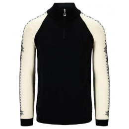 Чоловічий светр Dale of Norway Geilo Masc Sweater чорний/білий Black Offwhite