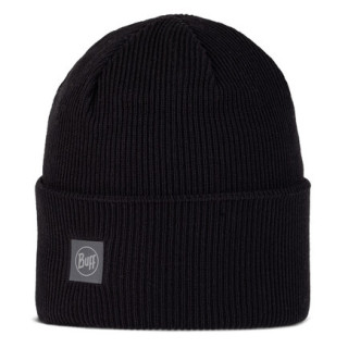 Шапка Buff Crossknit Beanie чорний SOLID BLACK