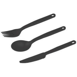 Набір столових приборів Sea to Summit Camp Cutlery Set - 3pc чорний