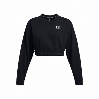 Жіноча толстовка Under Armour Rival Terry OS Crop Crw чорний