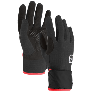 Рукавиці Ortovox Fleece Grid Cover Glove Women's чорний Black Raven