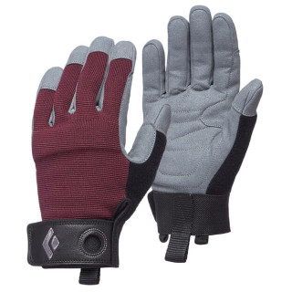 Dámské rukavice Black Diamond Women'S Crag Gloves červená Bordeaux