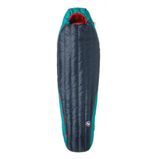 Жіночий спальний мішок Big Agnes Daisy Mae 0 Regular Right синій/блакитний