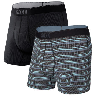 Боксерки Saxx Quest Quick Dry Mesh Boxer Brief Fly 2Pk сірий