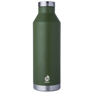 Термос Mizu V8 750ml срібний/зелений Army Green 