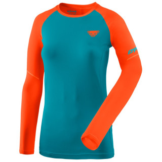 Жіноча футболка Dynafit Alpine Pro W L/S Tee синій/помаранчевий