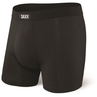 Boxerky Saxx Ultra Boxer Fly Black/Black černá Black/Black