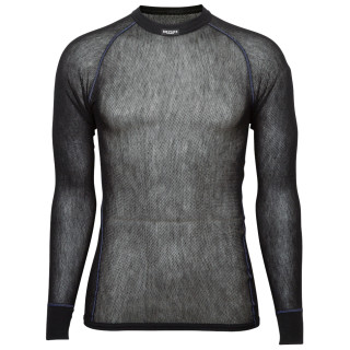 Pánské funkční triko Brynje Wool Thermo light Shirt černá černá