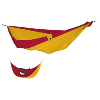 Hamaka Ticket To The Moon King Size Hammock červená/žlutá Dark yellow / Burgundy