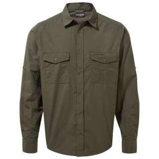 Чоловіча сорочка Craghoppers Kiwi Long Sleeved Shirt зелений