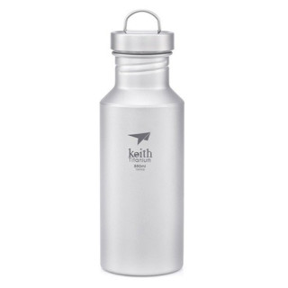 Láhev Keith Titanium Sport Bottle 550 ml šedá