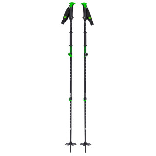 Лижні палиці Black Diamond Traverse 3 Ski Poles чорний/зелений