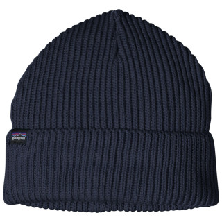 Зимова шапка Patagonia Fishermans Rolled Beanie темно-синій