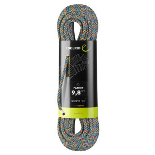 Мотузка Edelrid Parrot 9,8mm 40 m кольоровий мікс