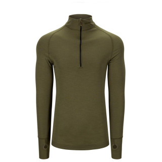 Водолазка чоловіча Brynje of Norway Arctic Tactical Zip-polo 3/4 neck оливковий olive