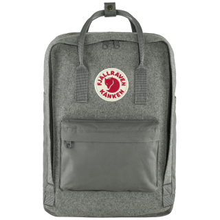 Рюкзак Fjällräven Kånken Re-Wool Laptop 15" сірий