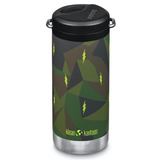 Термопляшка Klean Kanteen TK Wide 12 oz зелений