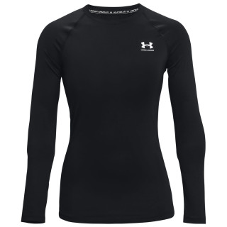 Жіноча функціональна футболка Under Armour HG Authentics Comp LS чорний BLK