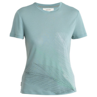 Жіноча функціональна футболка Icebreaker Women Merino Core SS Tee Plume блакитний