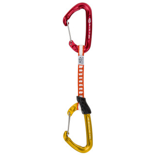 Відтяжка Climbing Technology Fly-weight EVO set 12 cm DY червоний/жовтий