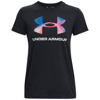 Жіноча футболка Under Armour W SPORTSTYLE LOGO SS чорний